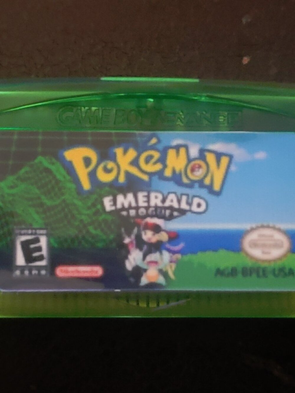 Pokemon Emerald Rogue GBA ROM Hack Video Game